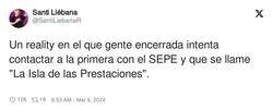 Enlace a La Isla de las Prestaciones, por @SantiLiebanaR