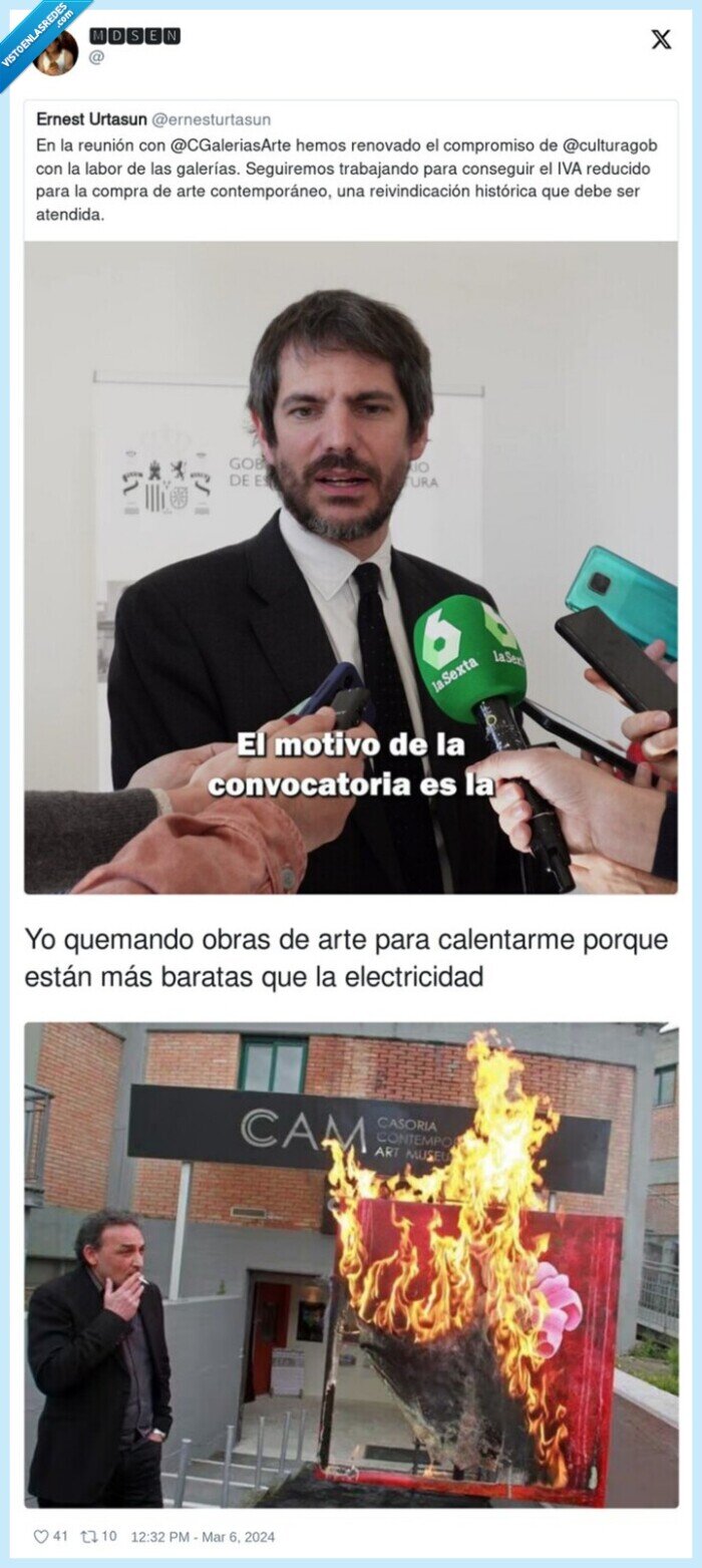 electricidad,calentarme,quemar,baratas,obras de arte