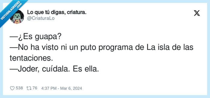 tentaciones,programa,cuídala,guapa
