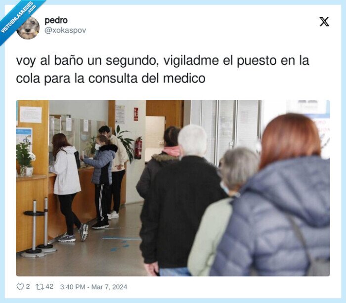 vigilar,consulta,puesto,medico,baño