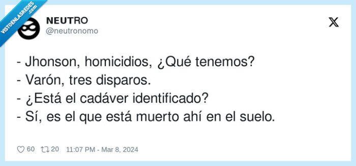 identificado,homicidios,jhonson,disparos,cadáver