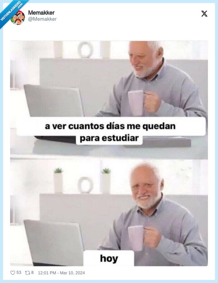 harold,estudiar,dias