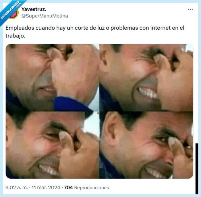 luz,problemas,internet,empleados