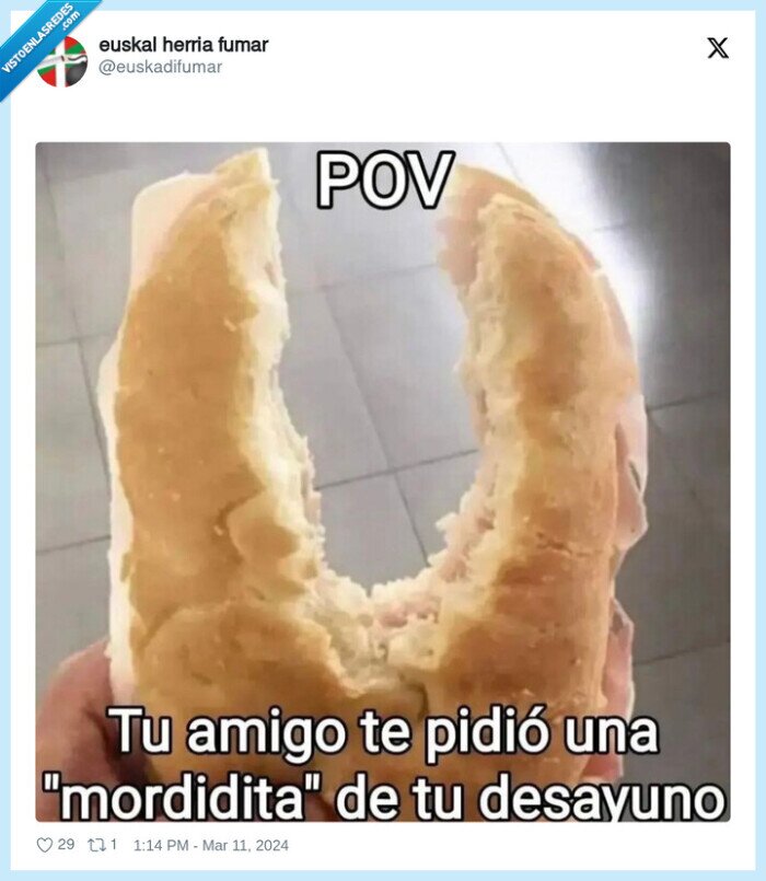amigo,desayuno,bocadillo,pedir,mordida