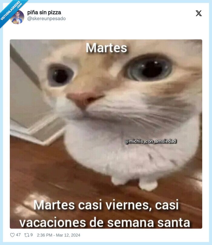 martes,vacaciones,semana santa