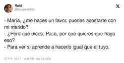 Enlace a Ha salido muy lista la Paca, por @locaperdidita