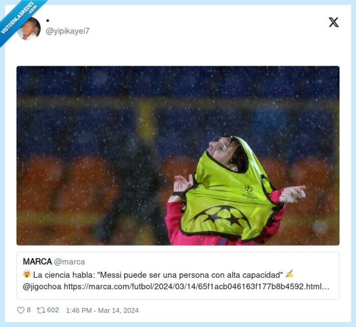 altas capacidades,messi,corto