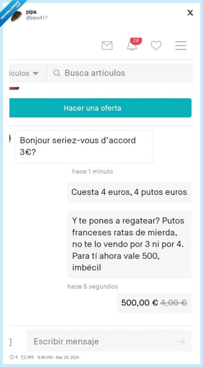 frances,venta,wallapop
