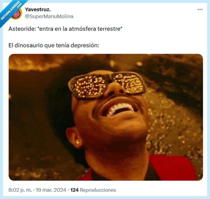 asteroide,dinosaurio,depresión