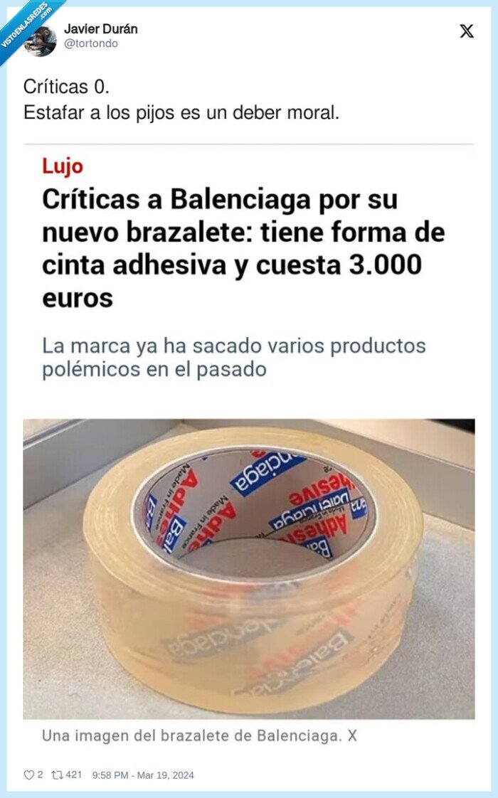 pijos,balenciaga,brazalete,cinta adhesiva