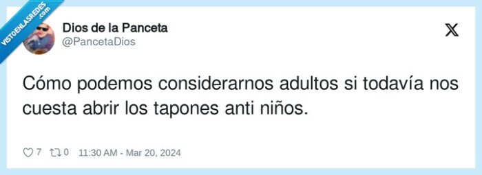 considerarnos,adultos,tapones,botellas,abrir
