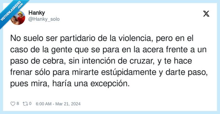 excepción,intención,partidario,violencia,cruzar