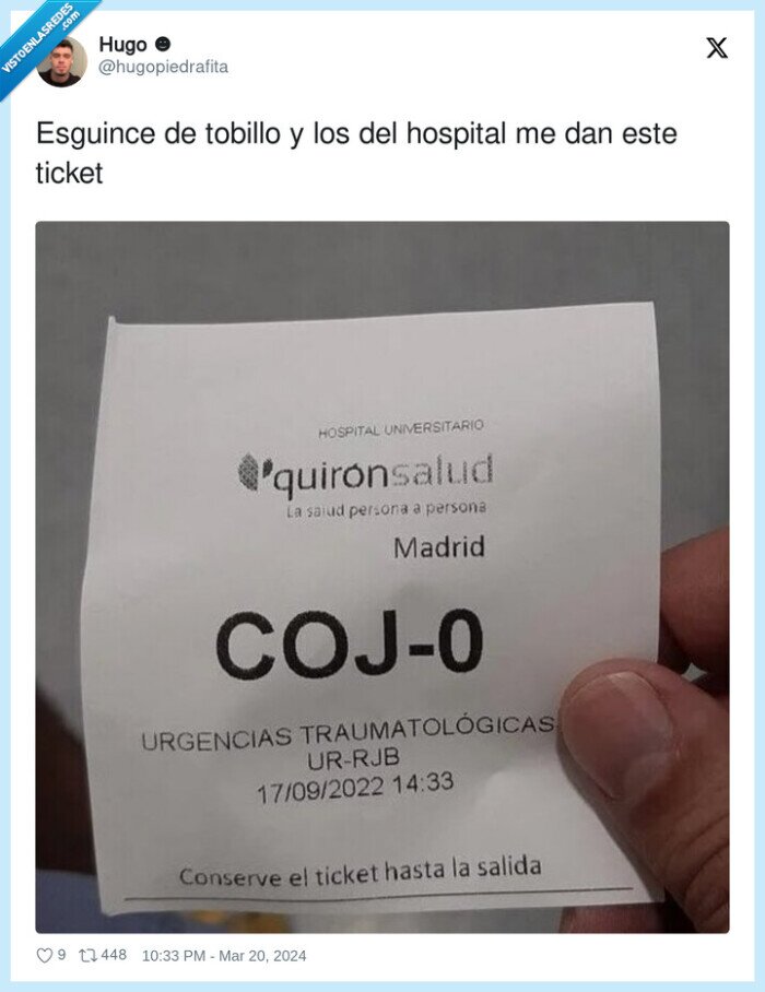 esguince,hospital,tobillo,ticket