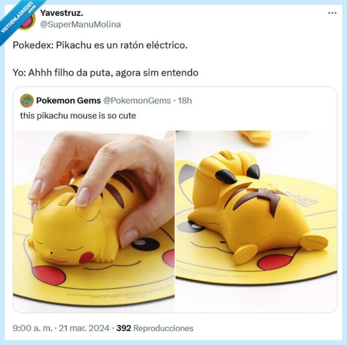 ratón,pikachu,pokémon