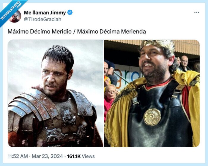 merienda,máximo décimo meridio,gordo,procesión