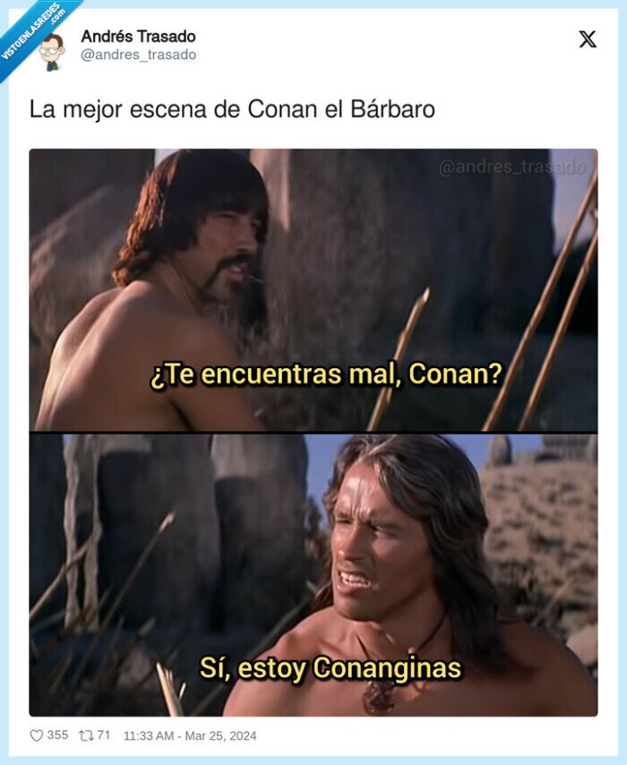bárbaro,escena,mejor,conan