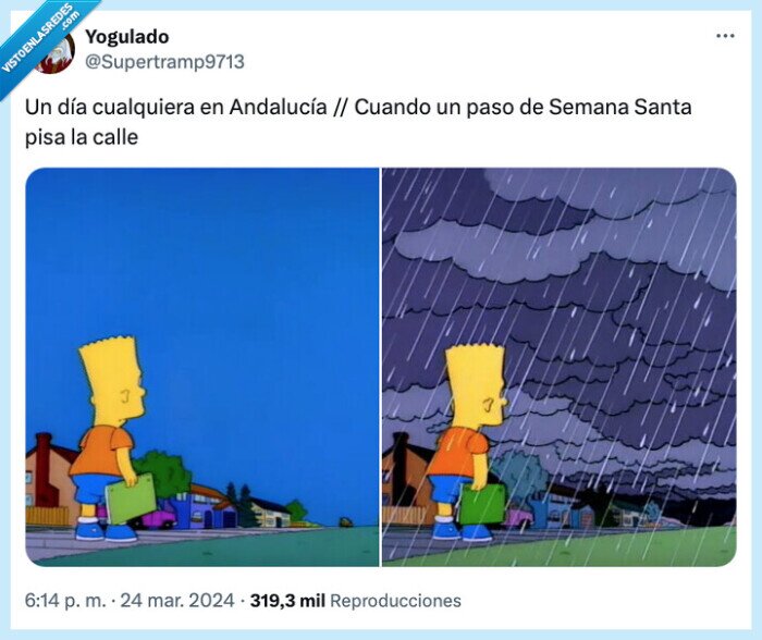 semana santa,lluvia,pasos,bart