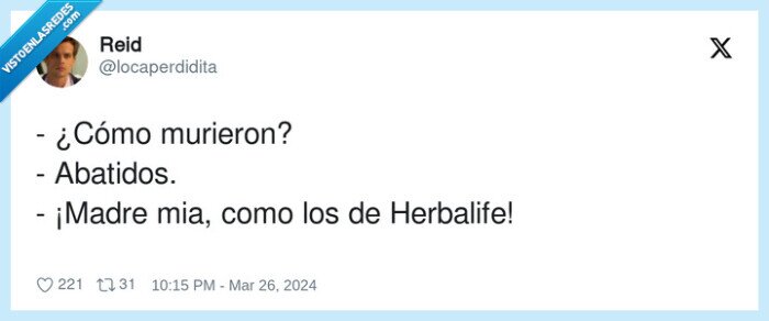 herbalife,morir,batidos,abatidos