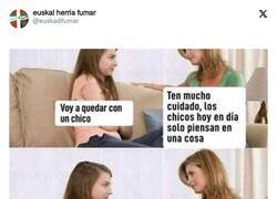 Enlace a Solo una cosa, por @euskadifumar