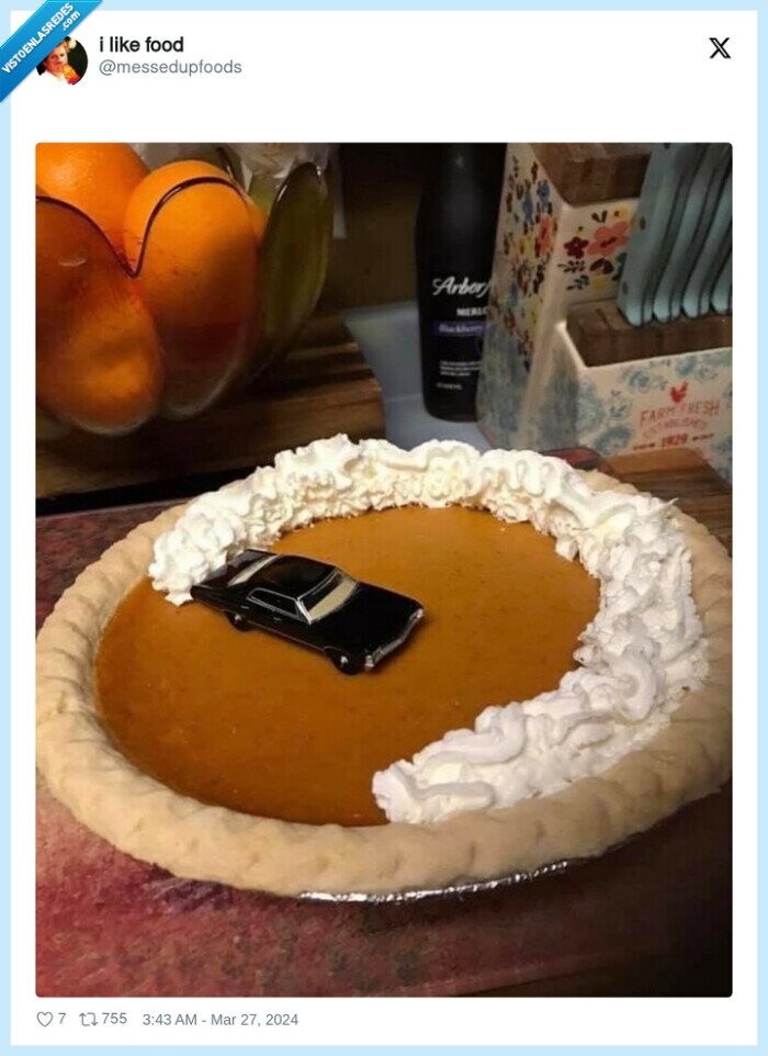 tarta,coche,humo,nata