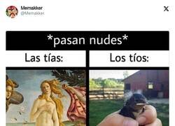 Enlace a Distintos tipos de nude, por @Memakker