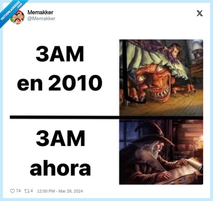 madrugada,estudiar,miedo,monstruos,antes,ahora