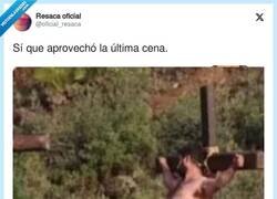 Enlace a Este Jesucristo no pasó mucha hambre, por @oficial_resaca