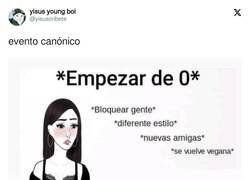 Enlace a Formas de empezar de nuevo, por @yisuscribete