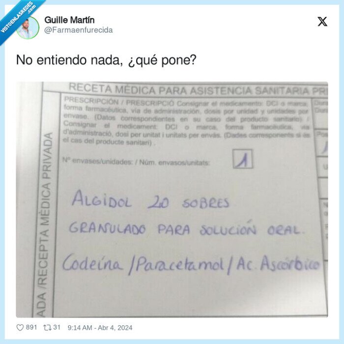 receta,medico,letra,caligrafia,entendible