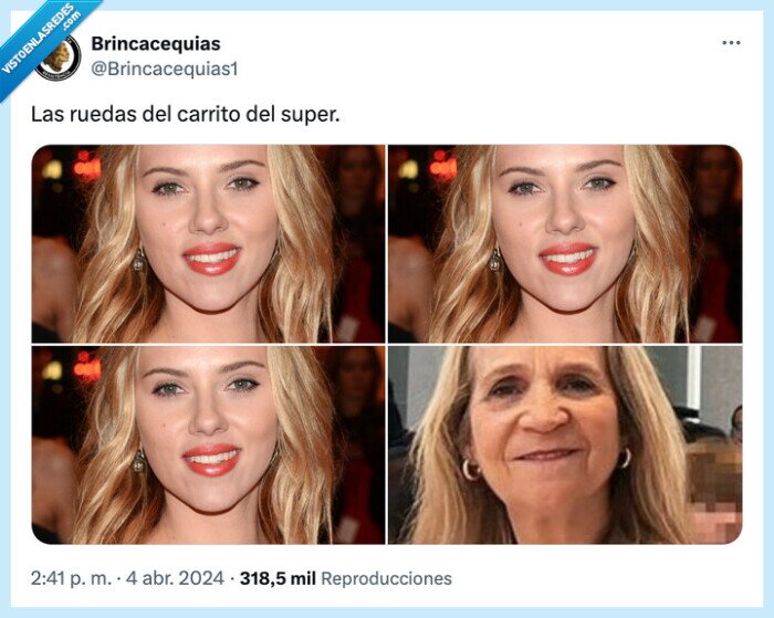 carrito,ruedas,super,scarlett johanson,infanta elena