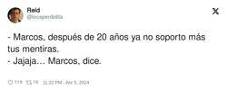 Enlace a Le debes una conversación, por @locaperdidita