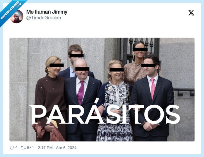 familia real,boda,parasitos,almeida