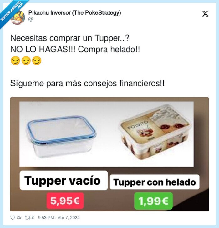 helado,comprar,tupper,vacio,lleno