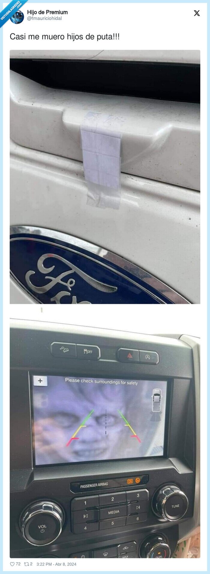 camara,coche,exorcista,broma