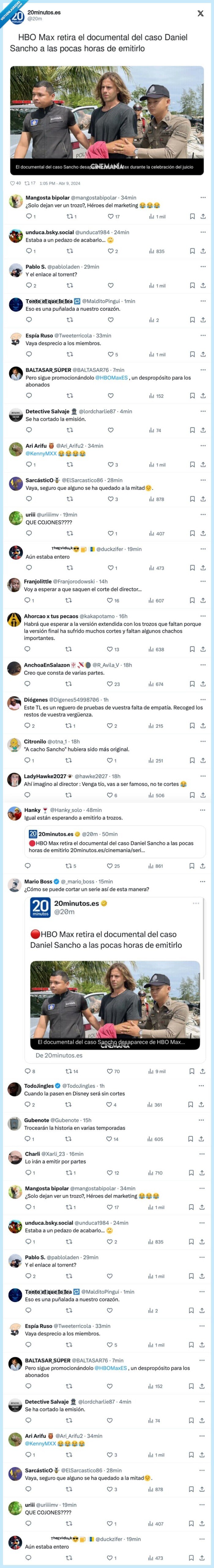 documental,hbo,retirada,daniel sancho