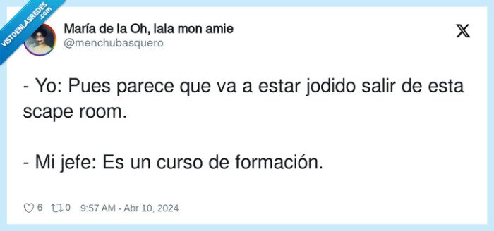 formación,jodido,salir,scape room