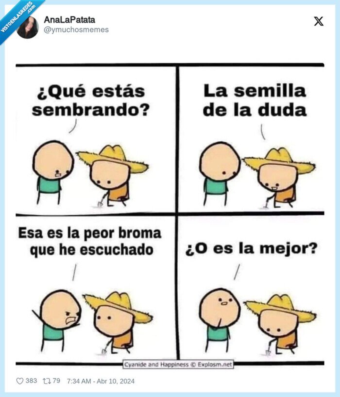 broma,escuchar,sembrar