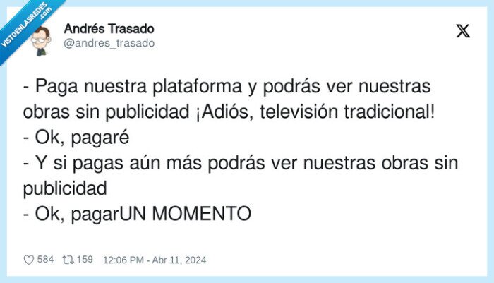 televisión,tradicional,plataforma,publicidad,pagar,dinero,amazon