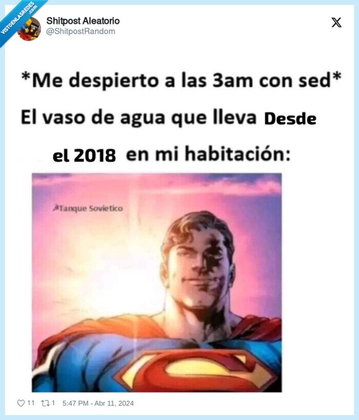 superman,vaso,sed,agua