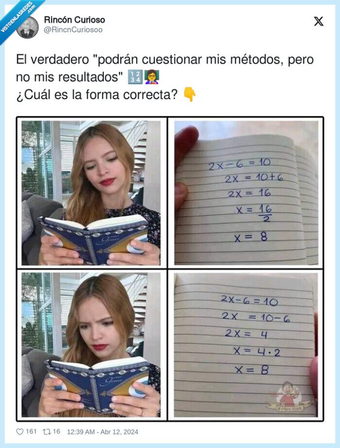 cuestionar,resultados,métodos,operaciones