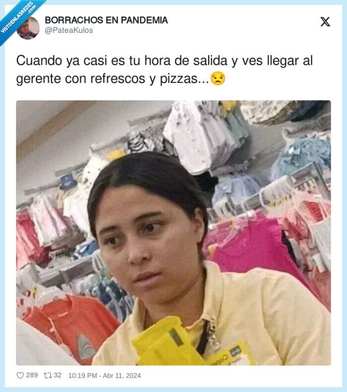 pizzas,refrescos,gerente,trabajo,salida