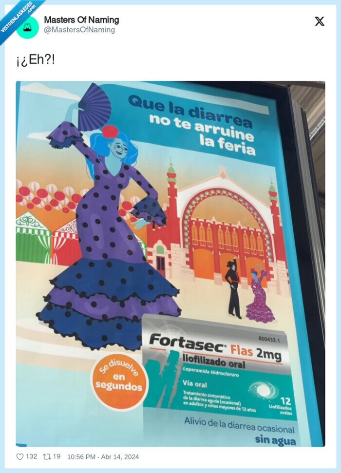 feria de abril,diarrea,fortasec,anuncio