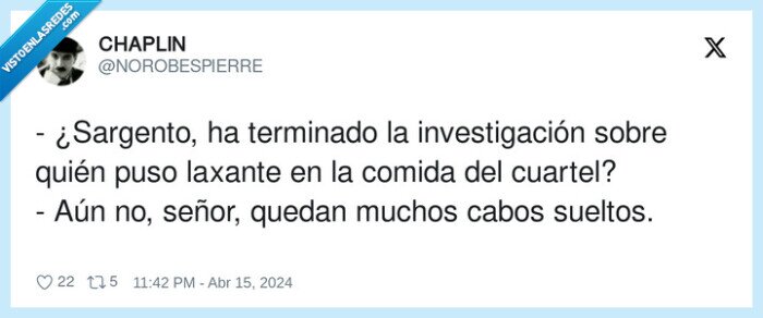 investigación,sargento,terminar,cuartel,cabos sueltos