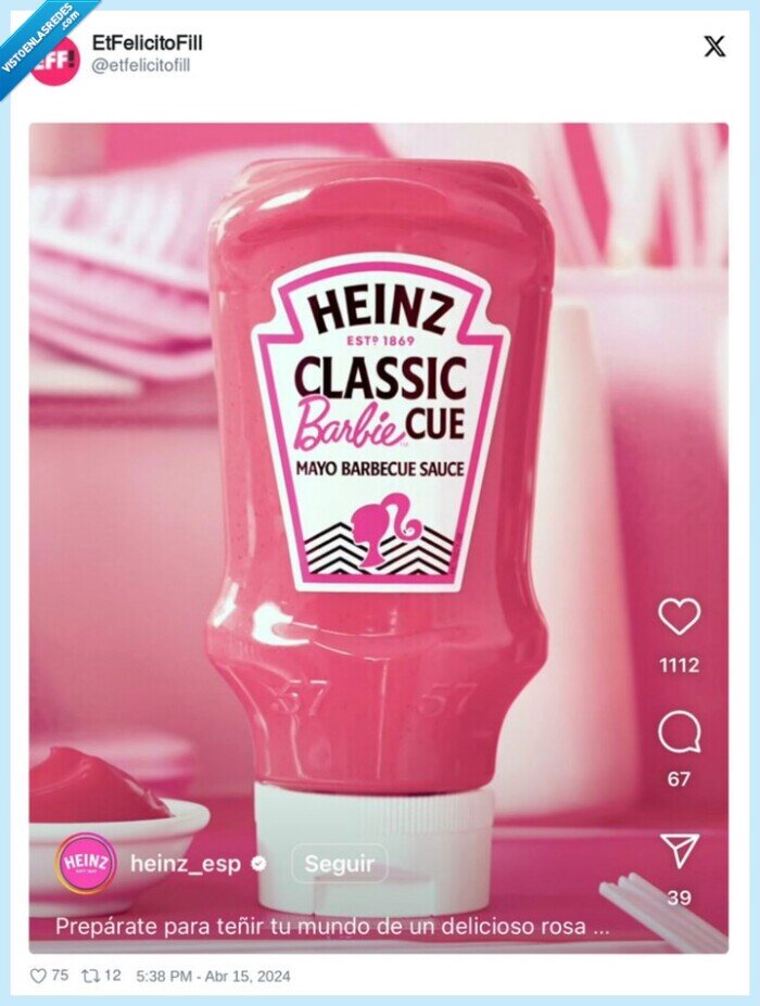 barbie,heinz,bbq