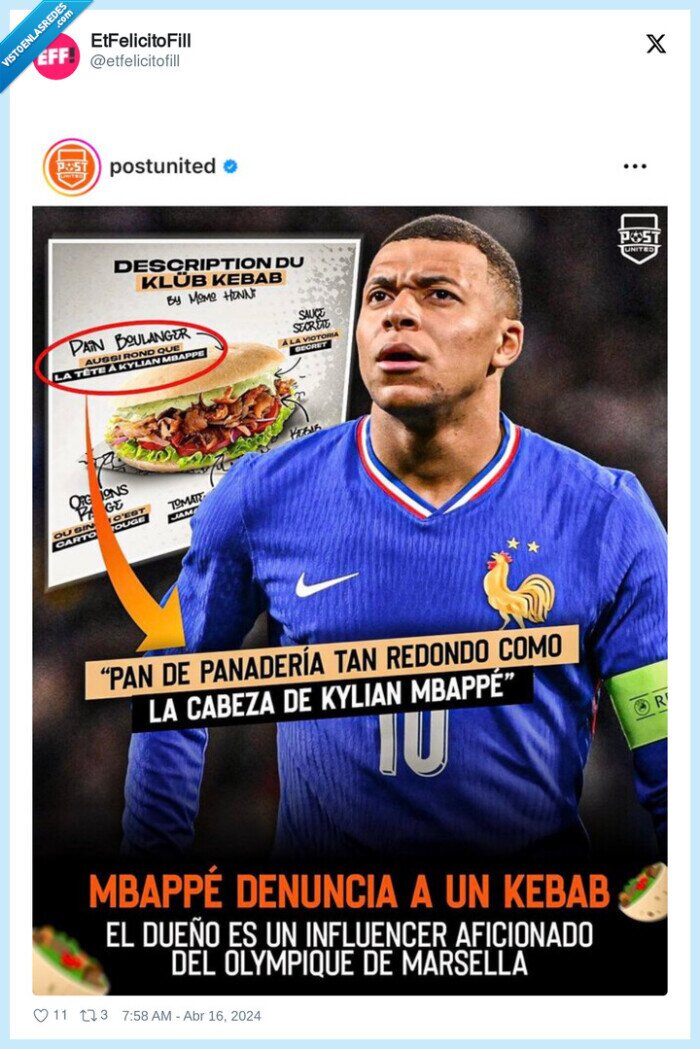 kebab,mbappe,denuncia,enfado,redonda,cabeza