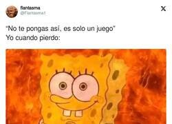 Enlace a No soporto perder, por @Flantasma1