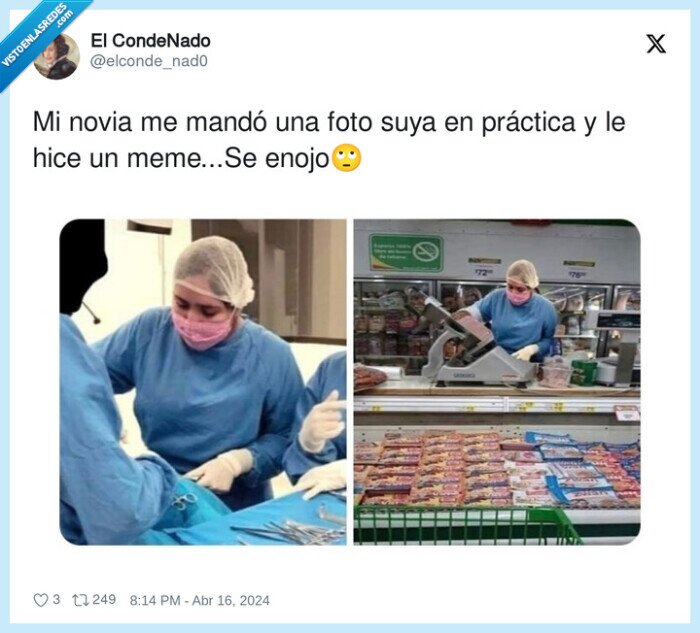 doctora,chopeo,montaje,comida,carniceria