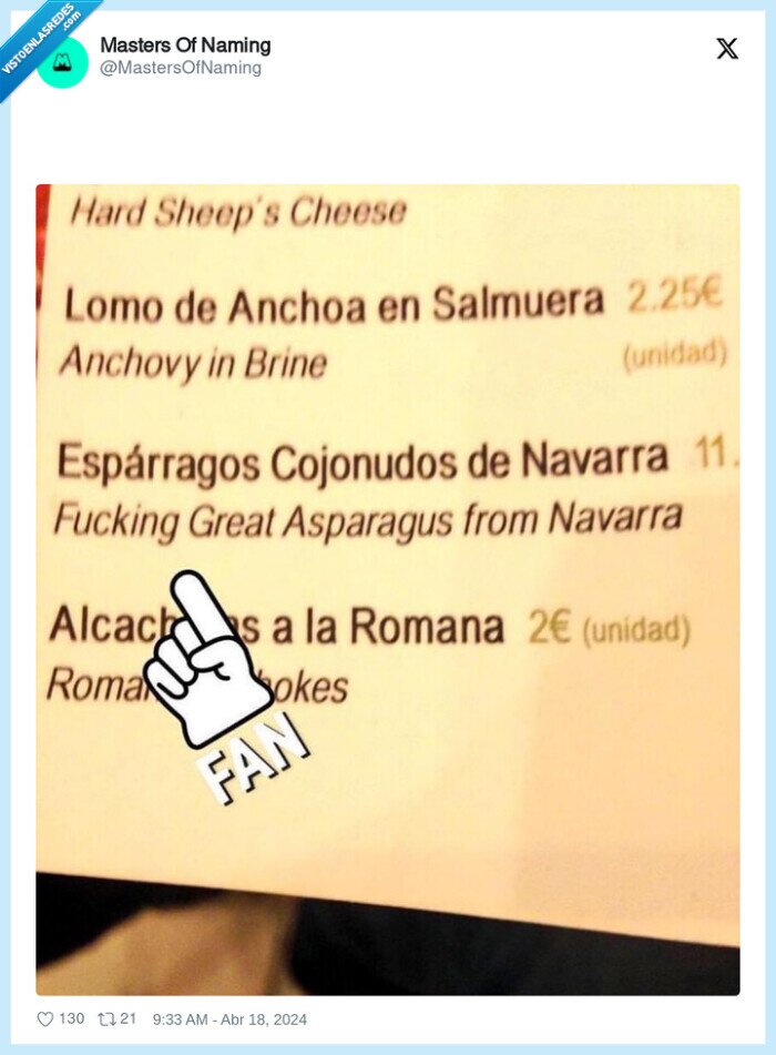 menu,traduccion,esparragos