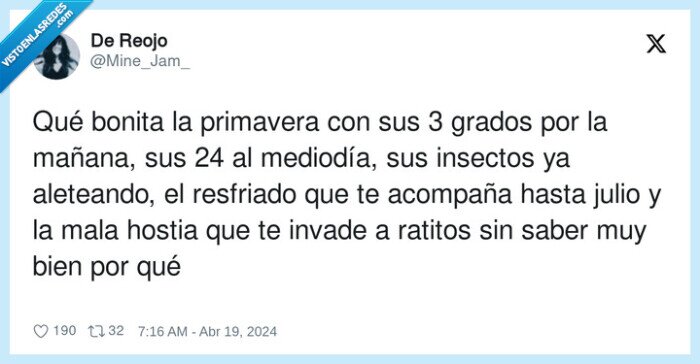 mediodía,resfriado,primavera