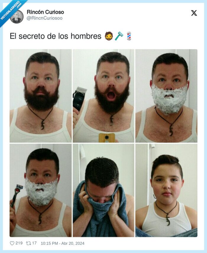 niño,barba,afeitar